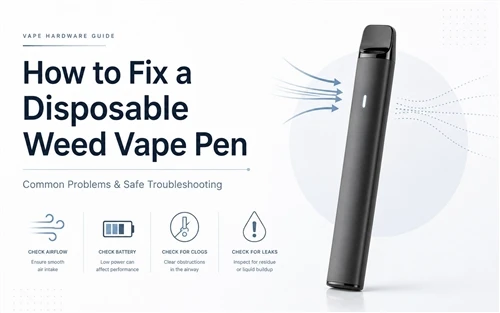 Cum să remediați stiloul de vape de unică folosință? Probleme și remedieri co...