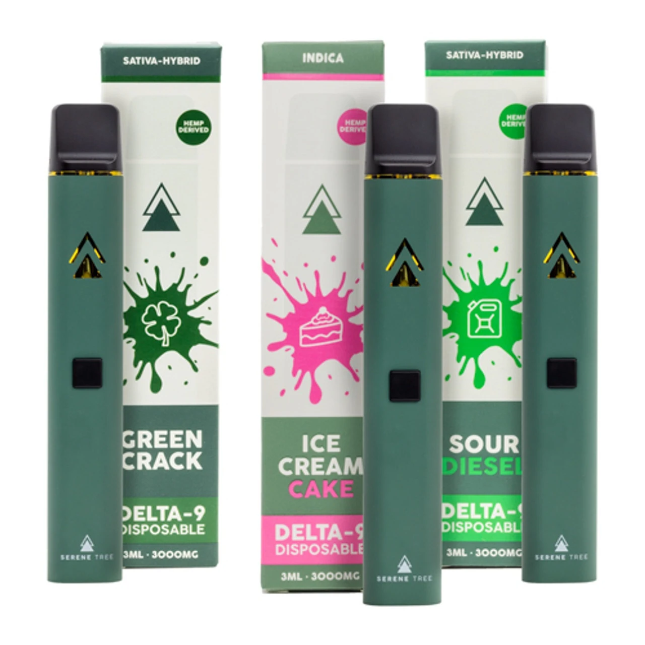Serene Tree Delta 9 THC Disposable Vape Pen (3g) Serene Tree Delta 9 THC Disposable Vape Pen (3g)
